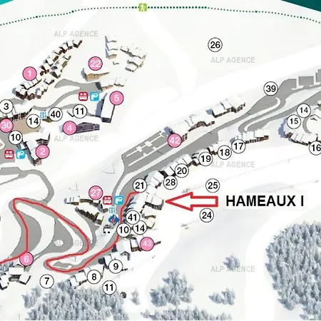 Résidence Les Hameaux I - 3/4 Pers - Les Hameaux I Plagne Villages Mae-9094