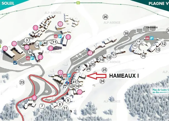 Résidence Les Hameaux I - 3/4 Pers - Les Hameaux I Plagne Villages Mae-9094